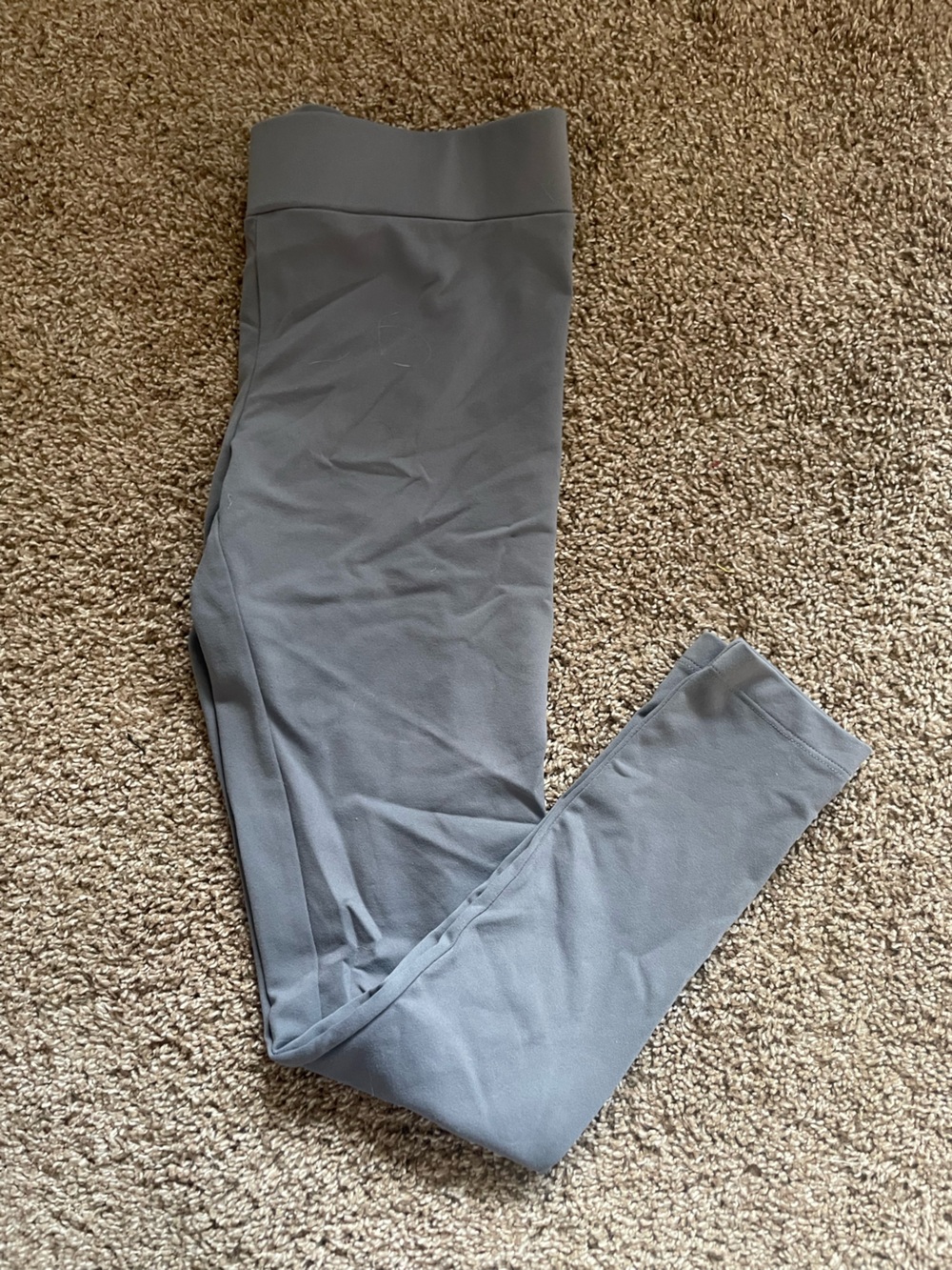 Matty M Women’s Gray Straight-Leg Trousers